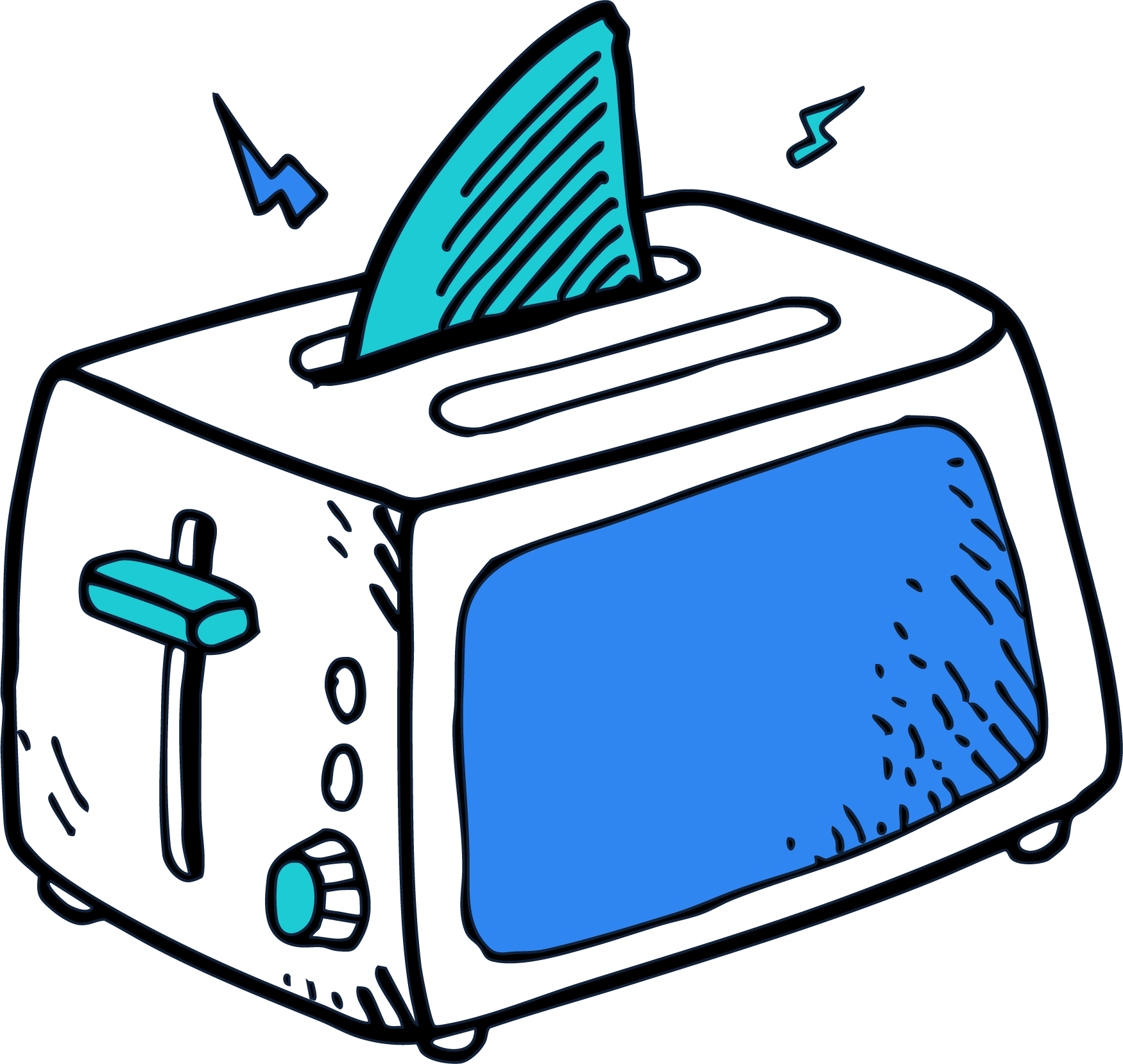Toaster Shark Icon
